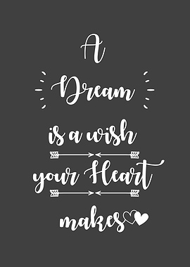 Inspirational Quote Dream