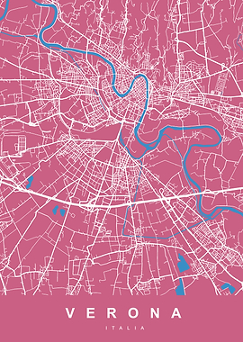 VERONA Map ITALY