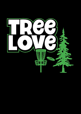 Disc golf tree love