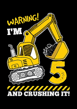 Warning Im 5 And Crushing