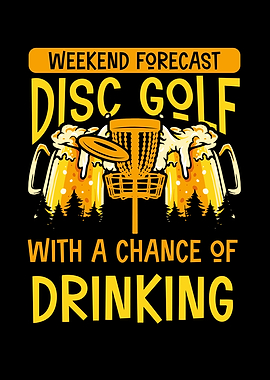 Disc golf and drinking bee