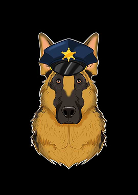 Police German Shepherd