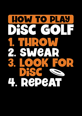 How to play disc golf