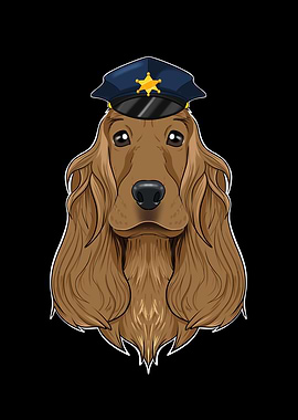 Police Cocker Spaniel