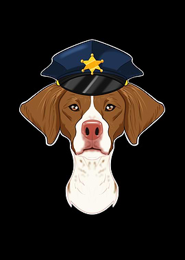 Police Brittany Canine