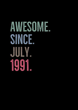 Awesome Since July 1991