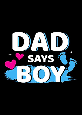 Gender reveal dad says boy