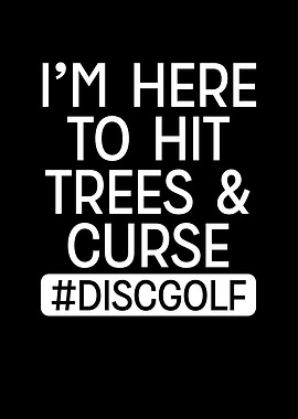 Disc golf I hit tree