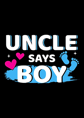 Gender reveal uncle says b
