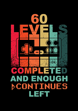 60th Birthday Gaming Gamer