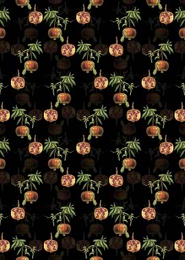 Floral Pomegranate Pattern