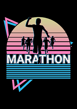 Marathon Runner Running