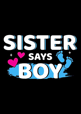 Gender reveal sister says
