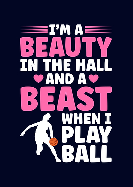 Beauty Basketball Girl