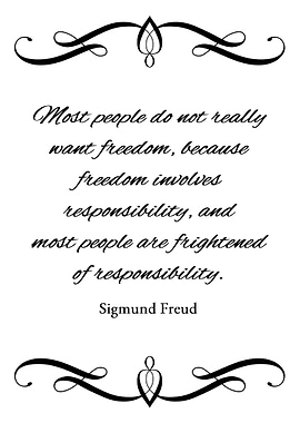 Freedom and Responsibility