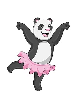 Panda Ballerina Ballet