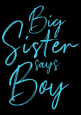 Gender reveal sister says