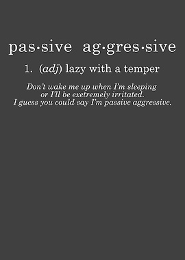 Passive Aggressive