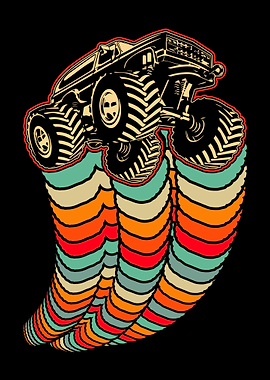 Monster Trucks Retro