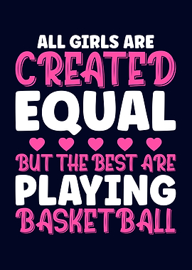 Basketball Girls Equal