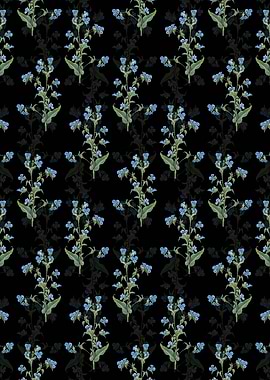 Commelina Tuberosa Pattern