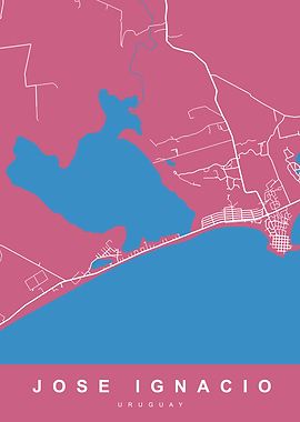 JOSE IGNACIO Map URUGUAY