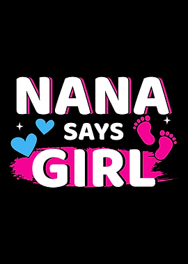 Gender reveal nana says gi