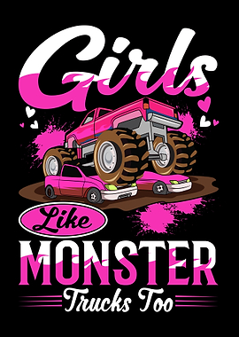 Girls Monster Truck