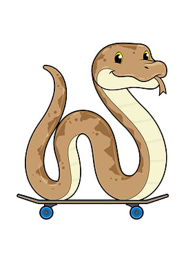 Snake Skater Skateboard