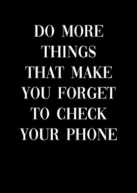Do more things