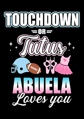 Gender reveal touchdowns o