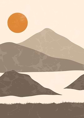 minimalistic abstract