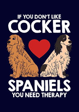 Cocker Spaniels Therapy