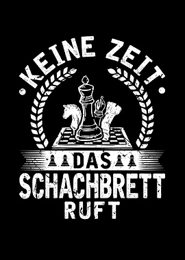 Schach Motiv Schachspiel