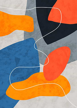 ORGANIC ABSTRACT 109A