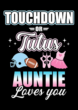 Gender reveal touchdowns o