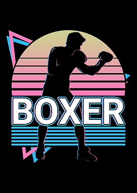 Boxer Boxing Retro