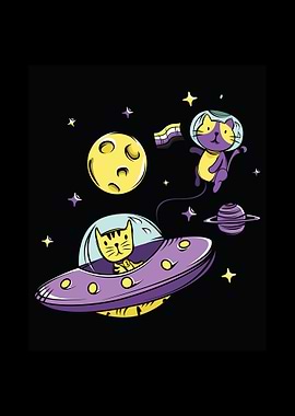 Nonbinary Pride Cats