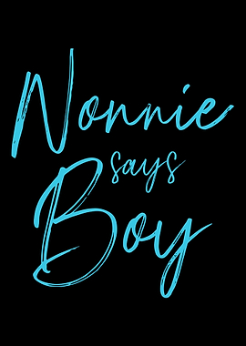 Gender reveal nonnie says