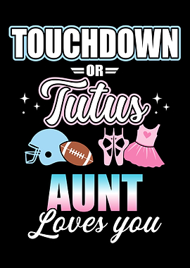Gender reveal touchdowns o