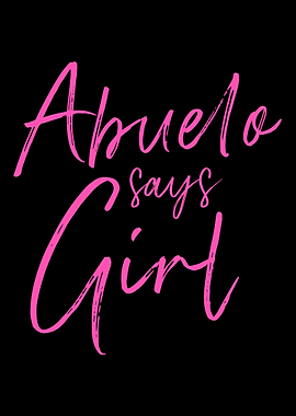 Gender reveal abuelo says