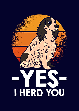 Herd You Cocker Spaniels