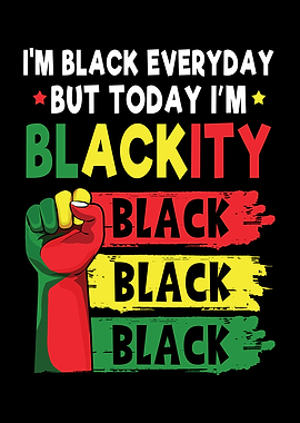 Black Fist Im Proud Black