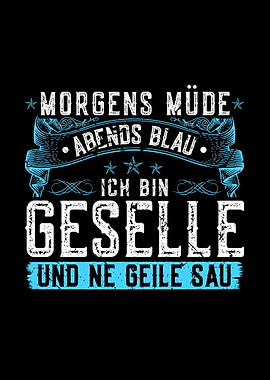 Lustiger Gesellen Spruch