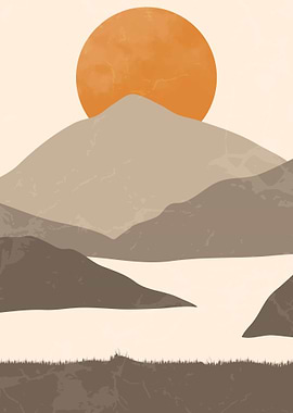 minimalistic abstract