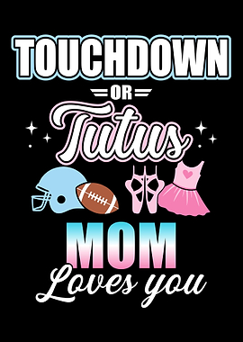 Gender reveal touchdowns o