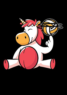 Volleyball Unicorn