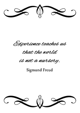 The World Is Not a Nursery