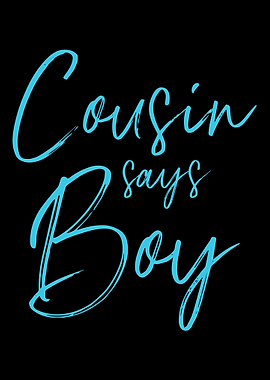 Gender reveal cousin says