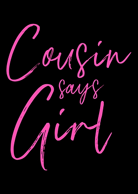 Gender reveal cousin says